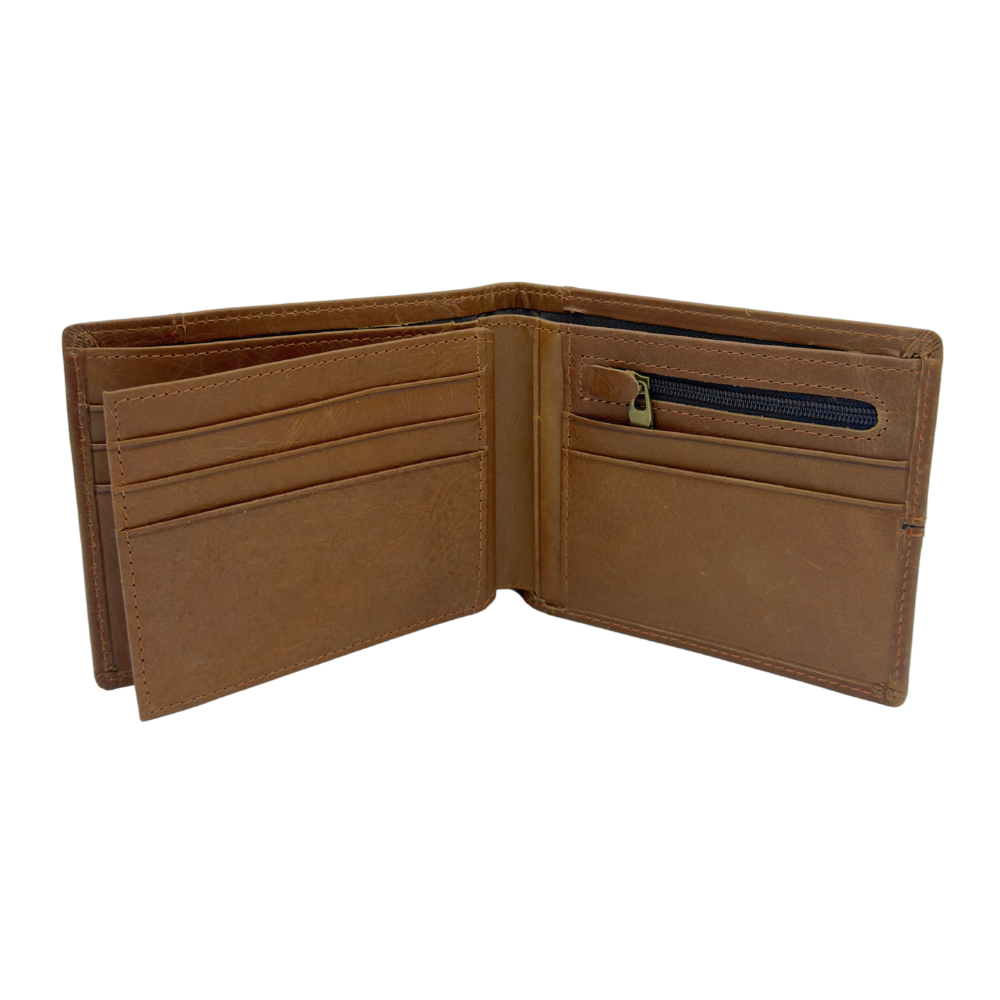 Billetera Modelo Murano Light Brown | 100% Cuero