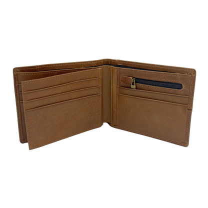 Billetera Modelo Murano Light Brown | 100% Cuero