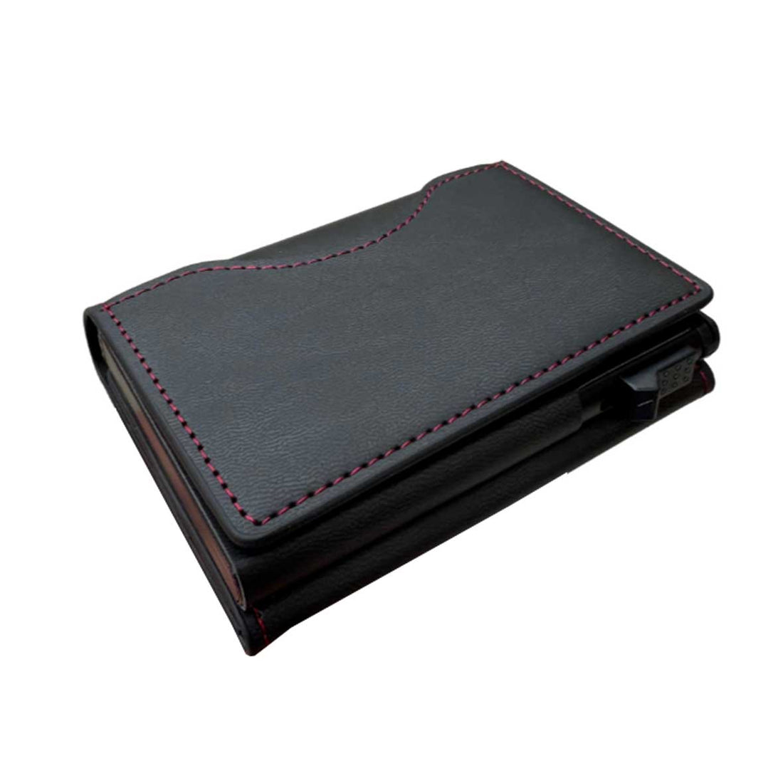 Billetera Anticlonaje Modelo Holland Black | Cuero Vegano