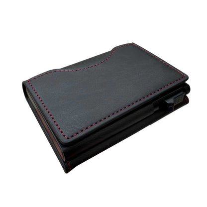 Billetera Anticlonaje Modelo Holland Black | Cuero Vegano