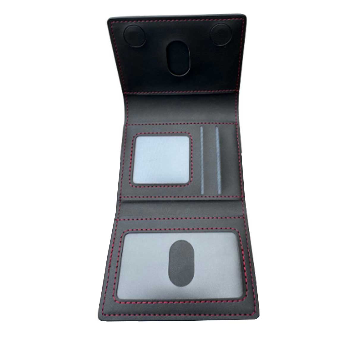 Billetera Anticlonaje Modelo Holland Black | Cuero Vegano