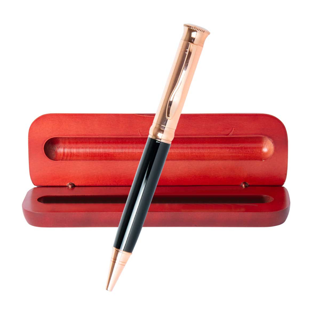 Boligrafo Modelo Executive Copper + Caja Madera + Grabado Personalizado