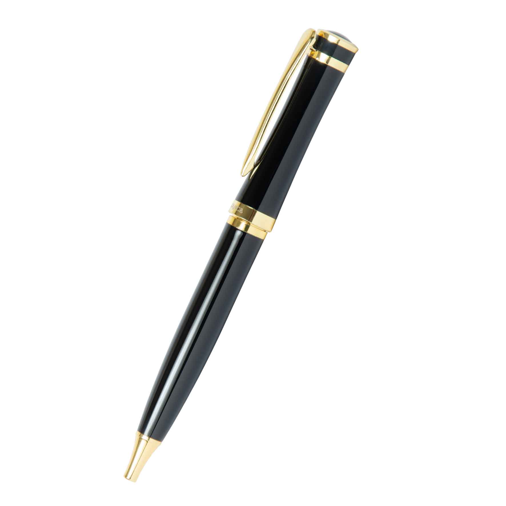 Bolígrafo Modelo Prelude Black Gold + Grabado Personalizado