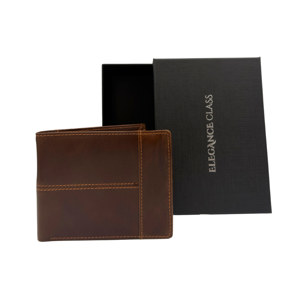 Billetera Modelo Murano Brown | 100% Cuero