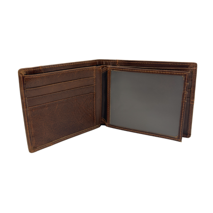Billetera Modelo Murano Brown | 100% Cuero