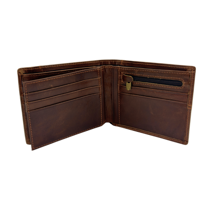 Billetera Modelo Murano Brown | 100% Cuero