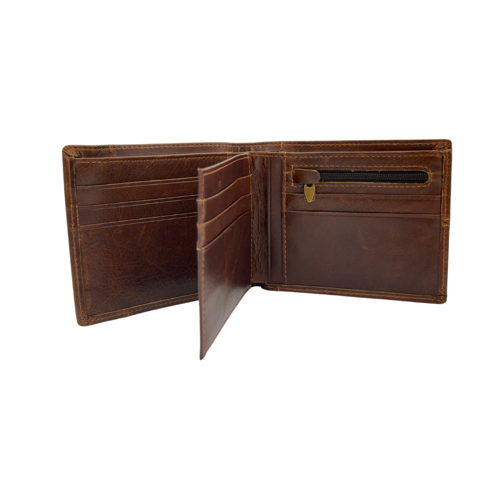 Billetera Modelo Murano Brown | 100% Cuero