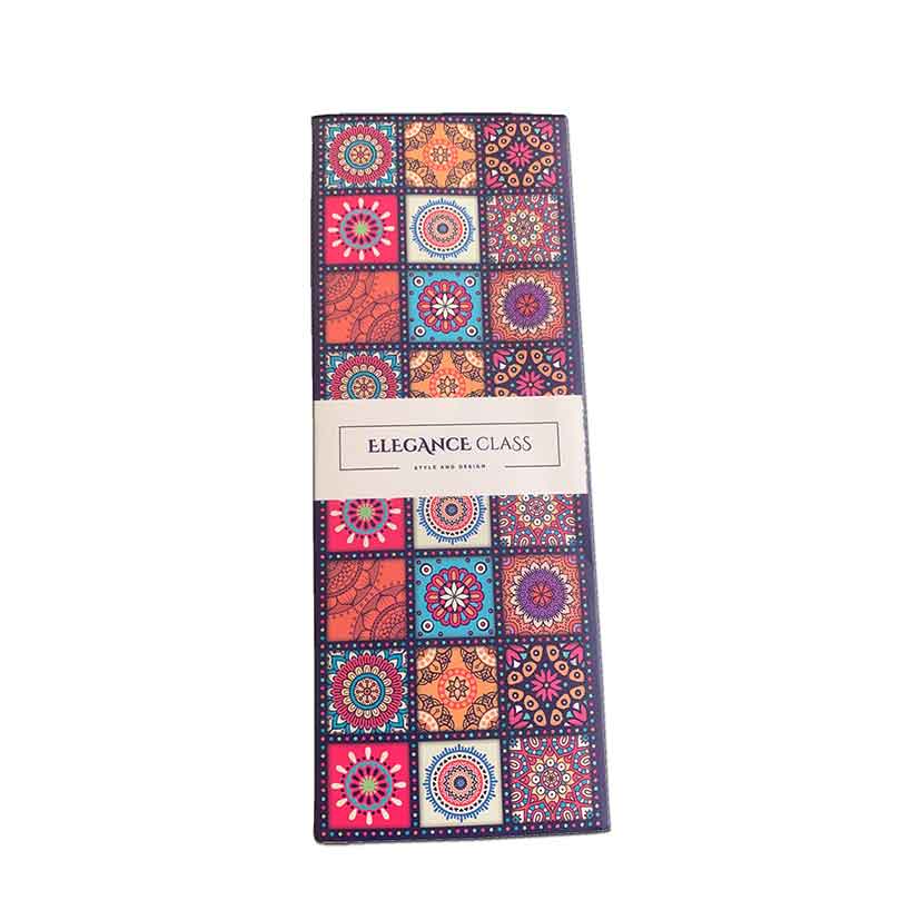 Boligrafo Modelo Mandala + Funda EcoCuero Grabado