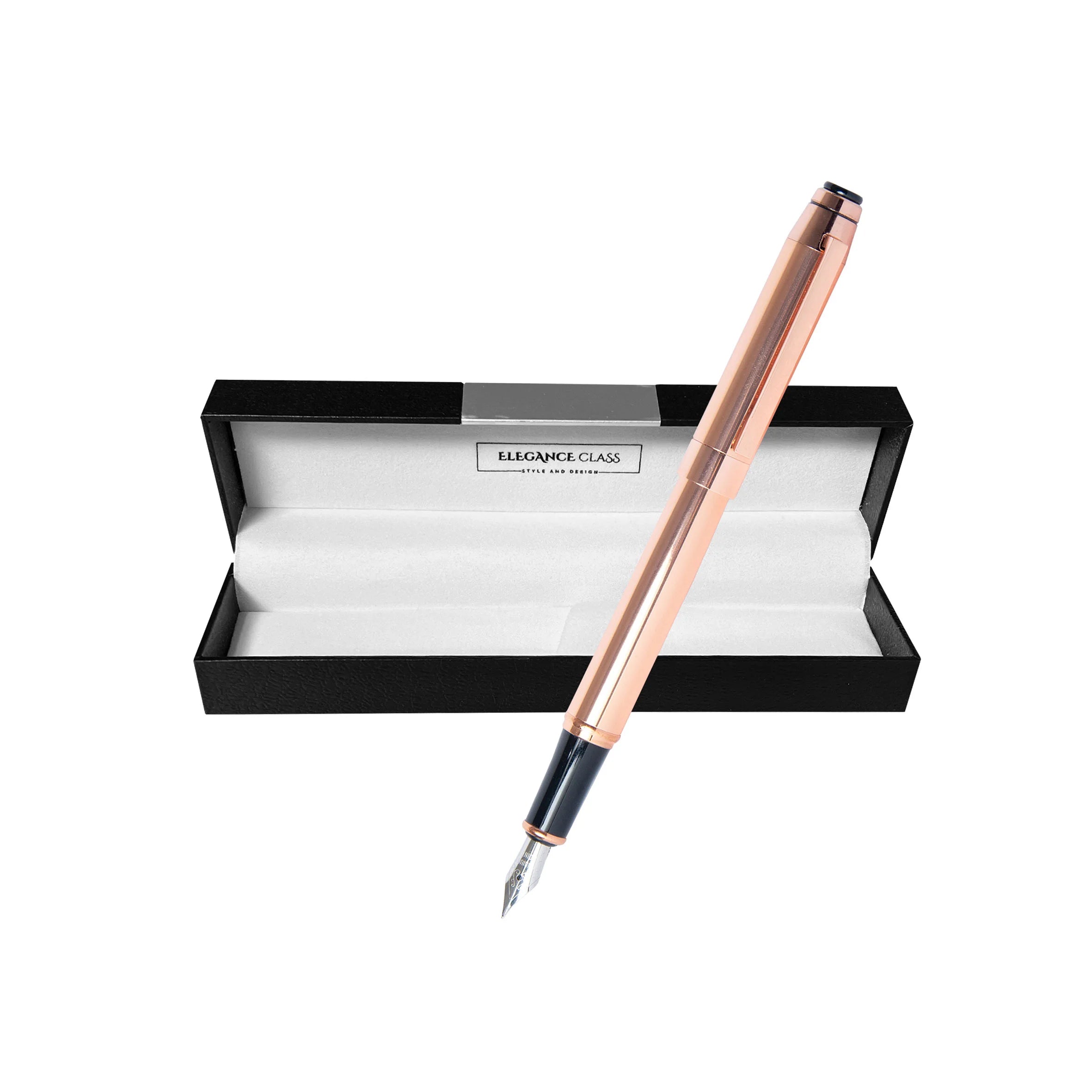 Pluma Estilografica Modelo Lascar Cobre + Grabado Personalizado