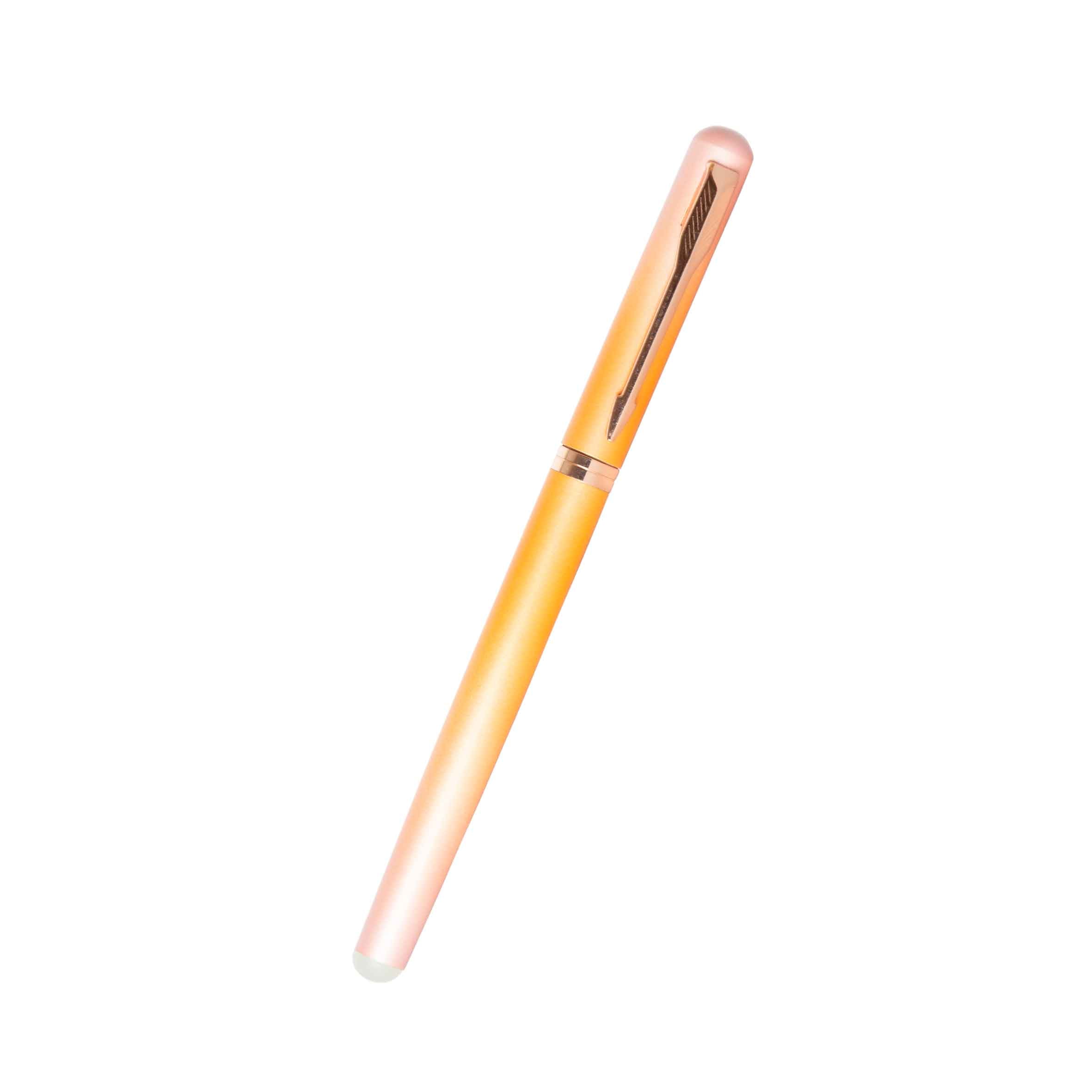 Pluma Estilográfica Modelo Eva Sunrise Tinta Borrable + Grabado Personalizado