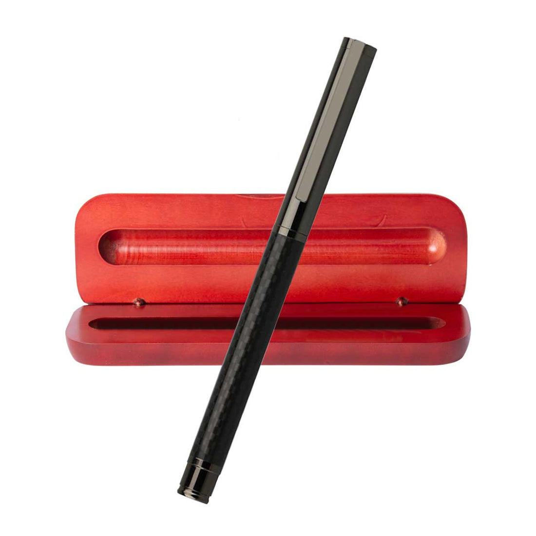 Roller Modelo Carbon Fiber + Caja Madera+ Grabado Personalizado