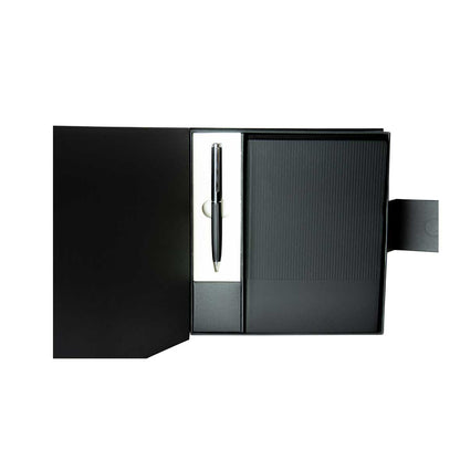 Set de Regalo Agenda + Boligrafo Black Edition + Grabado Personalizado