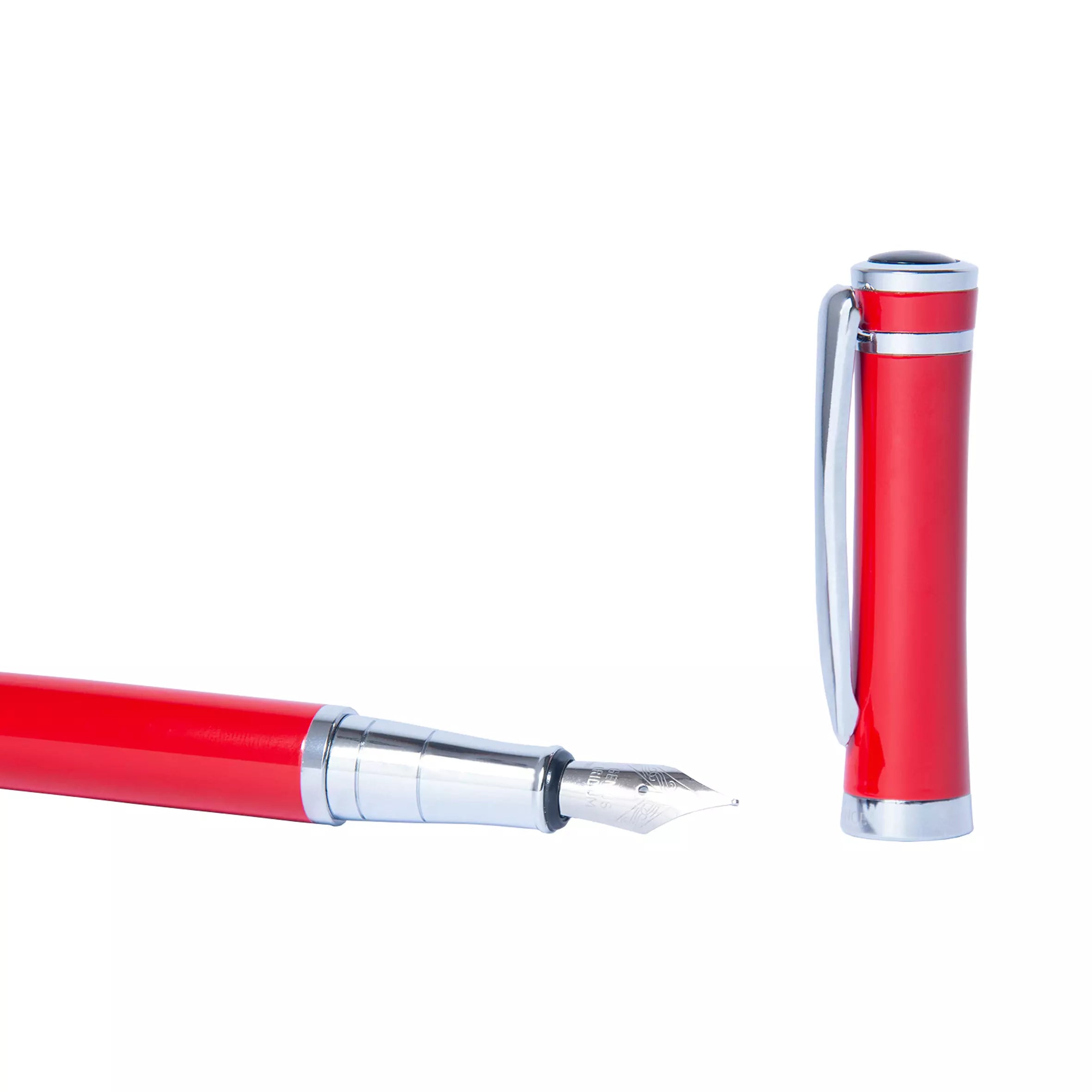 Pluma Estilográfica Modelo Prelude Red + Grabado Personalizado