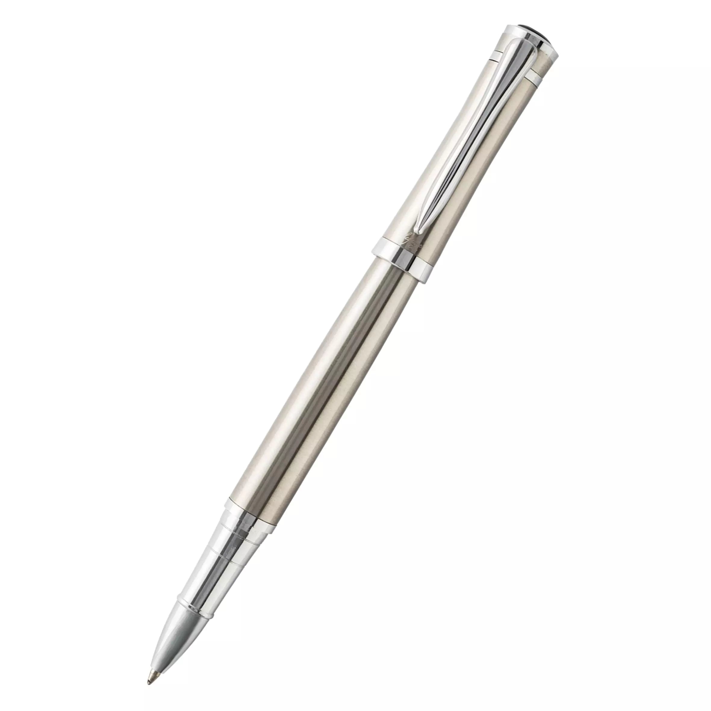 Lapiz Roller Tinta Modelo Prelude Steel + Grabado Personalizado