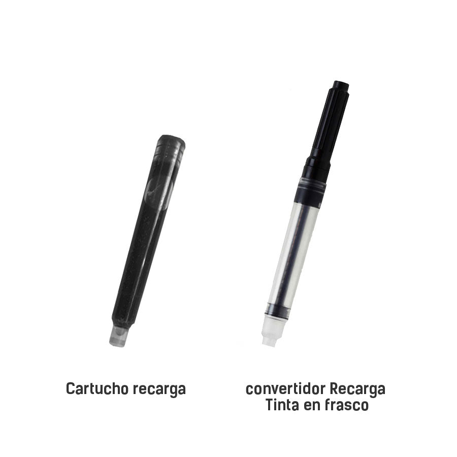 Pluma Estilográfica Modelo Prelude Steel + Grabado Personalizado